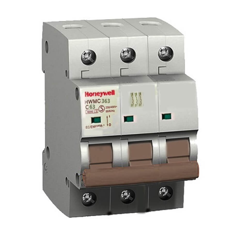 Cầu dao tự động MCB 3 cực 60A HONEYWELL HWMC363